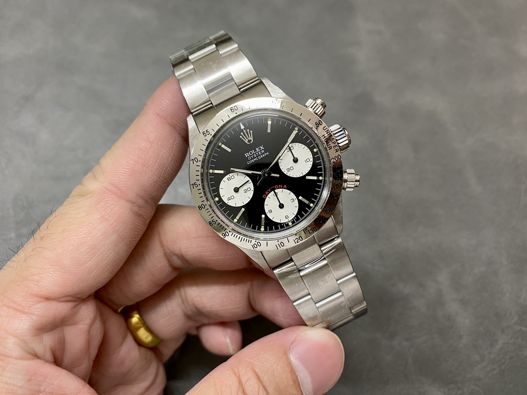 Rolex Daytona 6265 Black Sigma Big Red Vintage