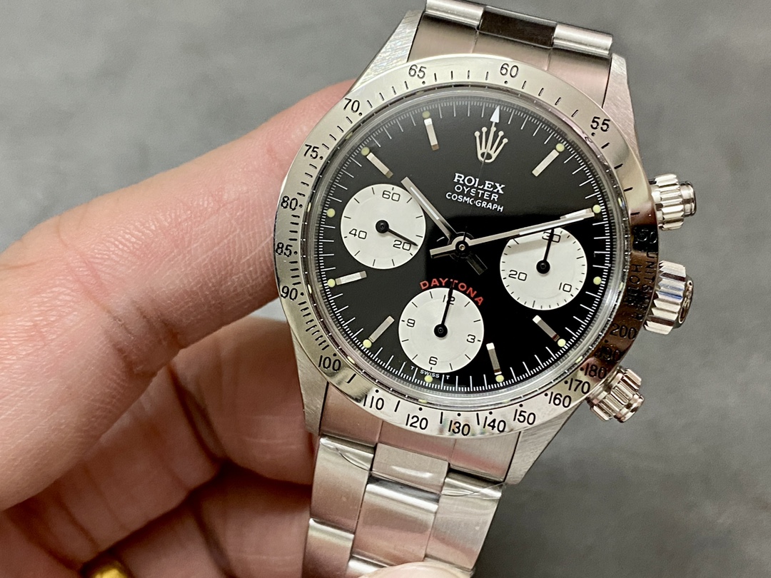 Rolex Daytona 6265 Black Sigma Big Red Vintage