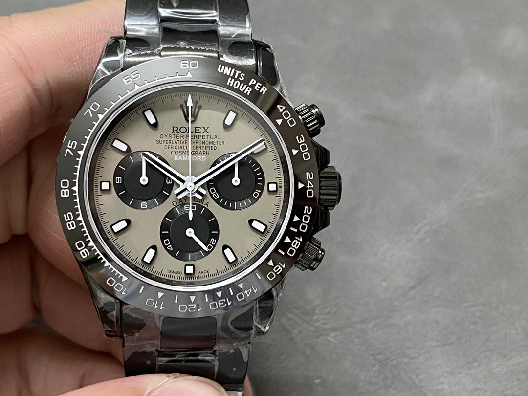 Rolex Daytona Blaken PVD Limited Edition Grey Dial 40MM Men's Watch