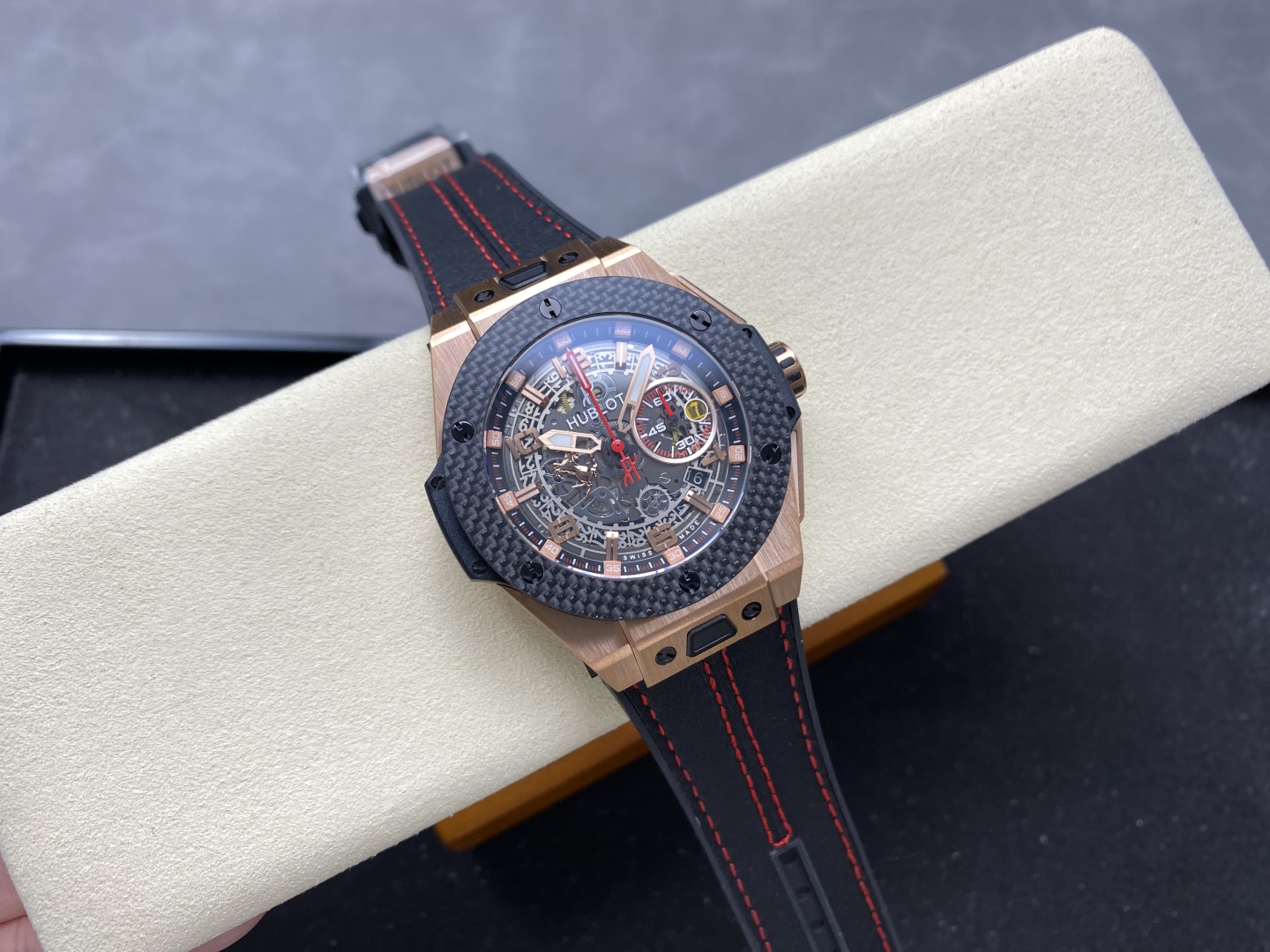 Hublot Big Bang 45MM Unico Ferrari 401.OX.0123.VR Men's Replica Watch