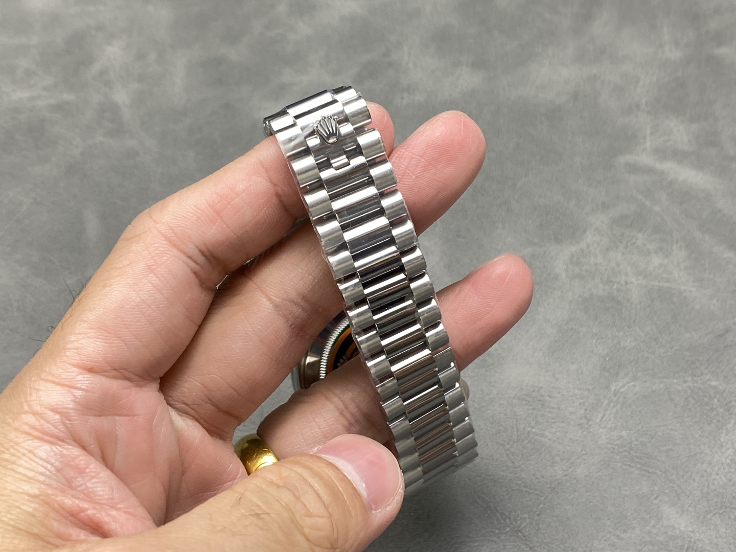 Rolex Day-Date 228396TBR 0024 Black Dial Diamond Bezel 40mm Mens Replica Watch