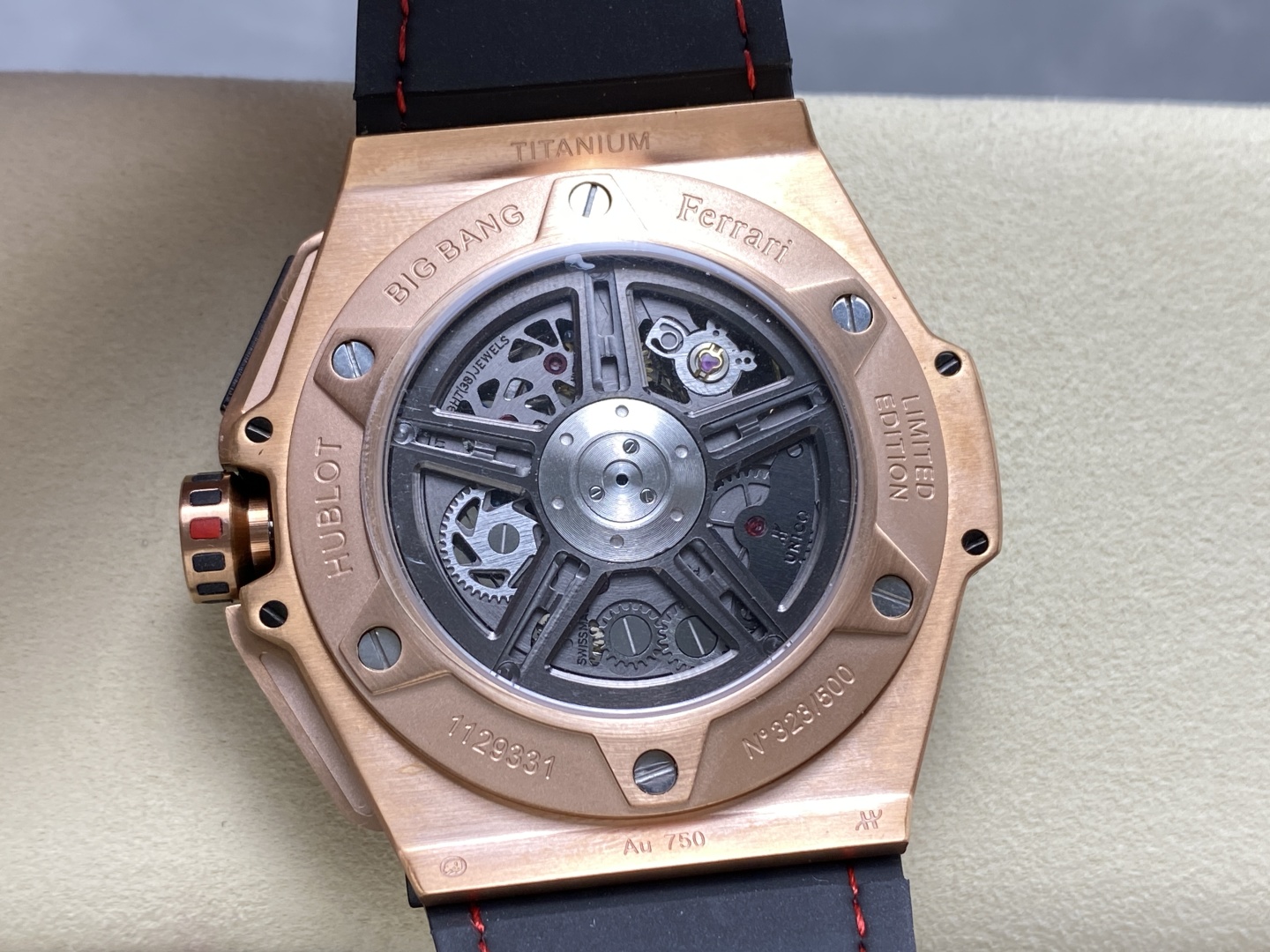 Hublot Big Bang 45MM Unico Ferrari 401.OX.0123.VR Men's Replica Watch