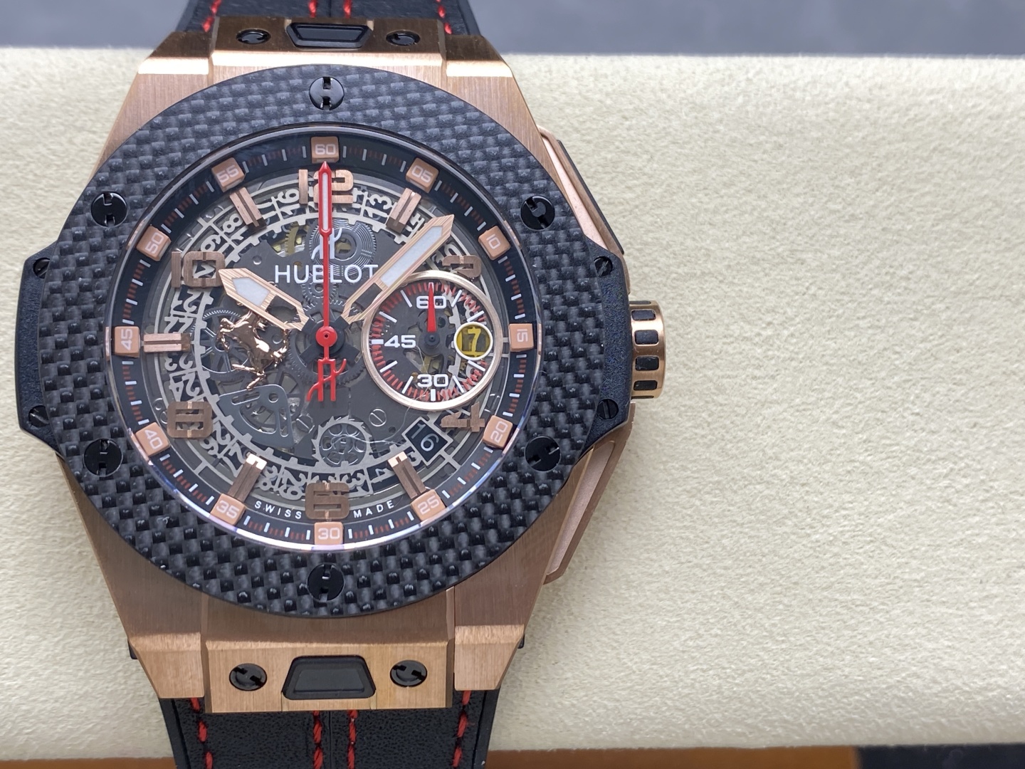 Hublot Big Bang 45MM Unico Ferrari 401.OX.0123.VR Men's Replica Watch