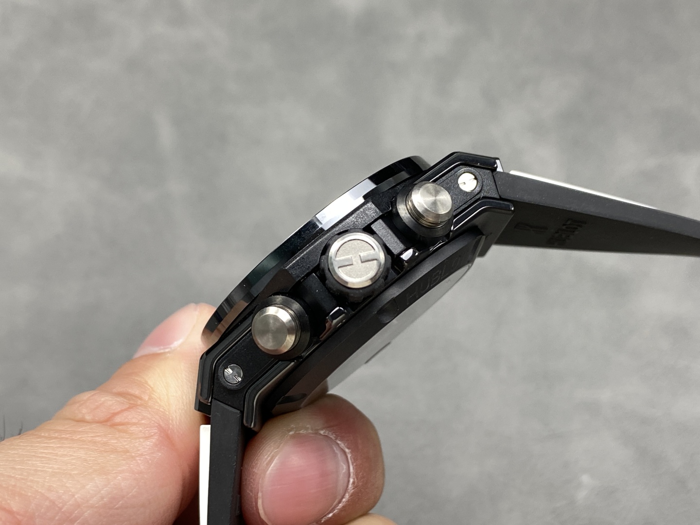 Hublot Big Bang Unico Skeleton Dial 421.CI.1170.RX White Rubber Strap Men's Replica Watch