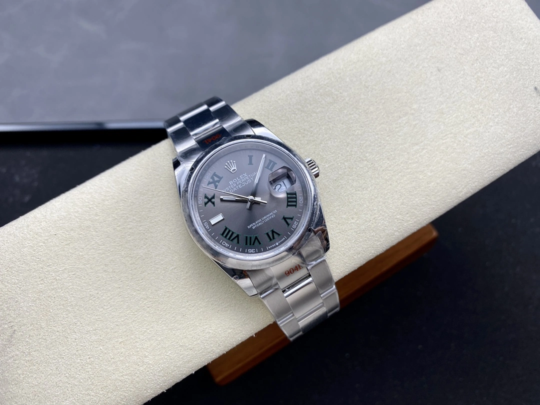 Rolex Datejust 36 Wimbledon Dial Midsize M126234 0046 Luxury Unisex Watch