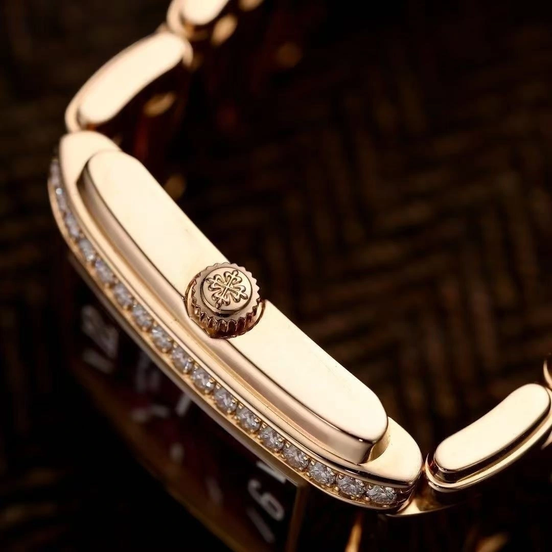 Patek Philippe Twenty~4 4910-1201R-010 30MM Womens Quartz Replica Watch