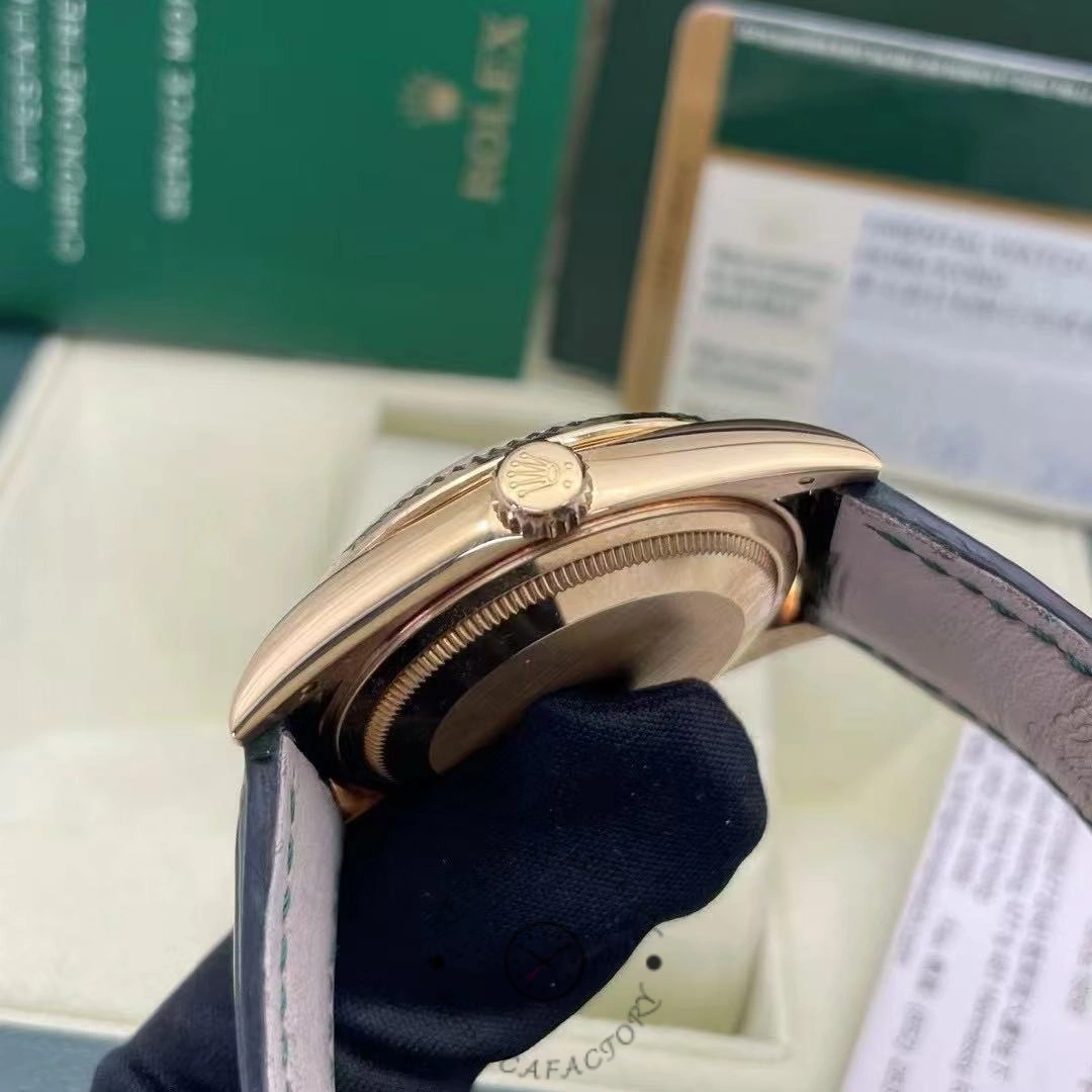 Rolex Day Date 36 Green Dial Solid 18k Yellow Gold 118138 0003