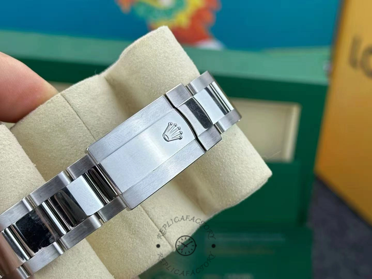 Rolex Datejust 41 Stainless Steel Azzuro Blue Roman Dial M126300 0017 Men's Watch