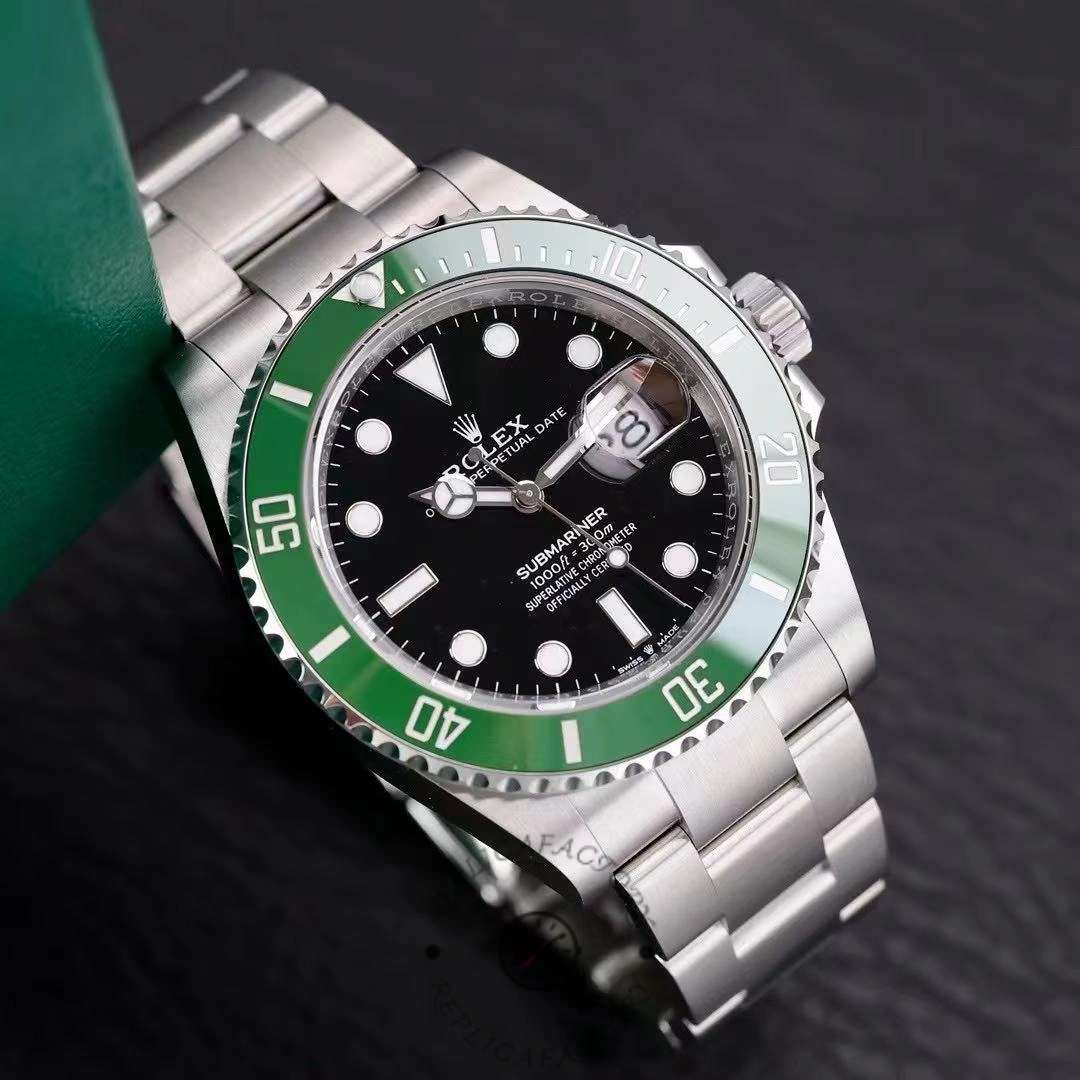 Rolex Submariner 126610LV Green Bezel Black Dial 41mm Mens Watch