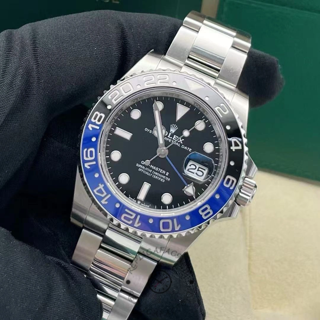 Rolex GMT-Master II 126710BLNR 0003 Black Dial Stainless Steel 40MM Mens Replica Watch