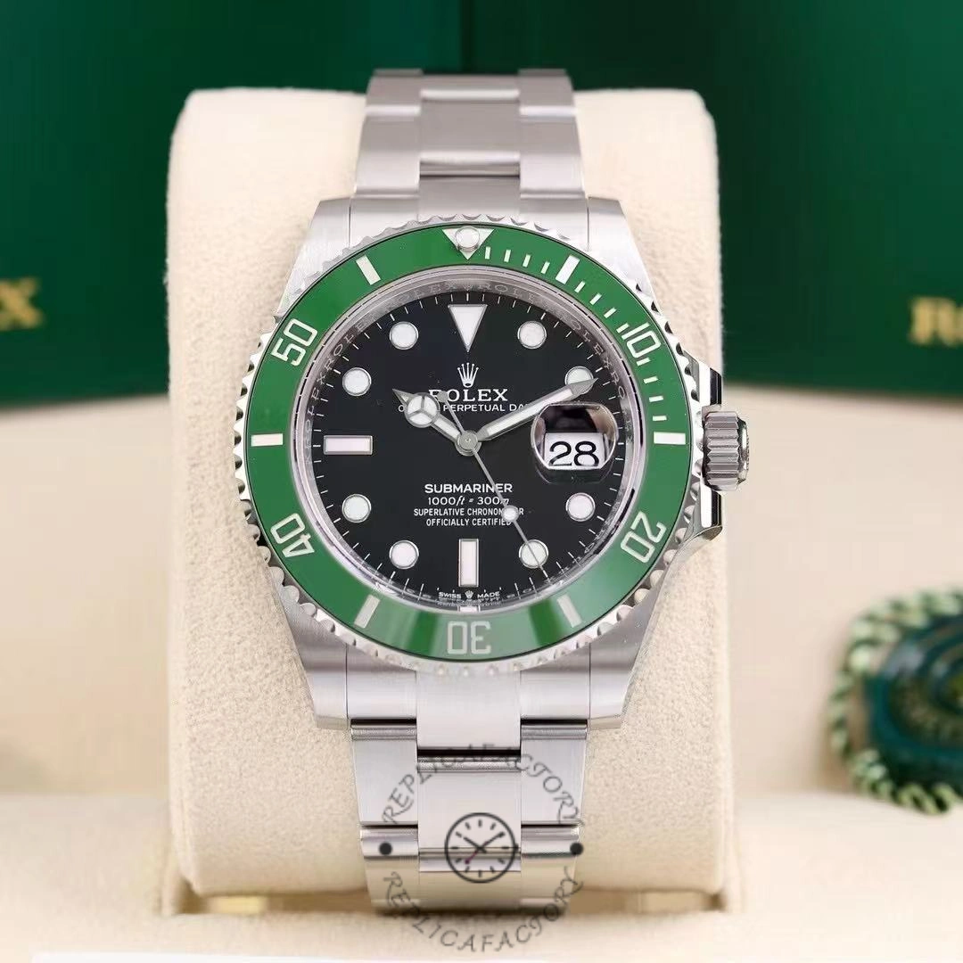 Rolex Submariner 126610LV Green Bezel Black Dial 41mm Mens Watch