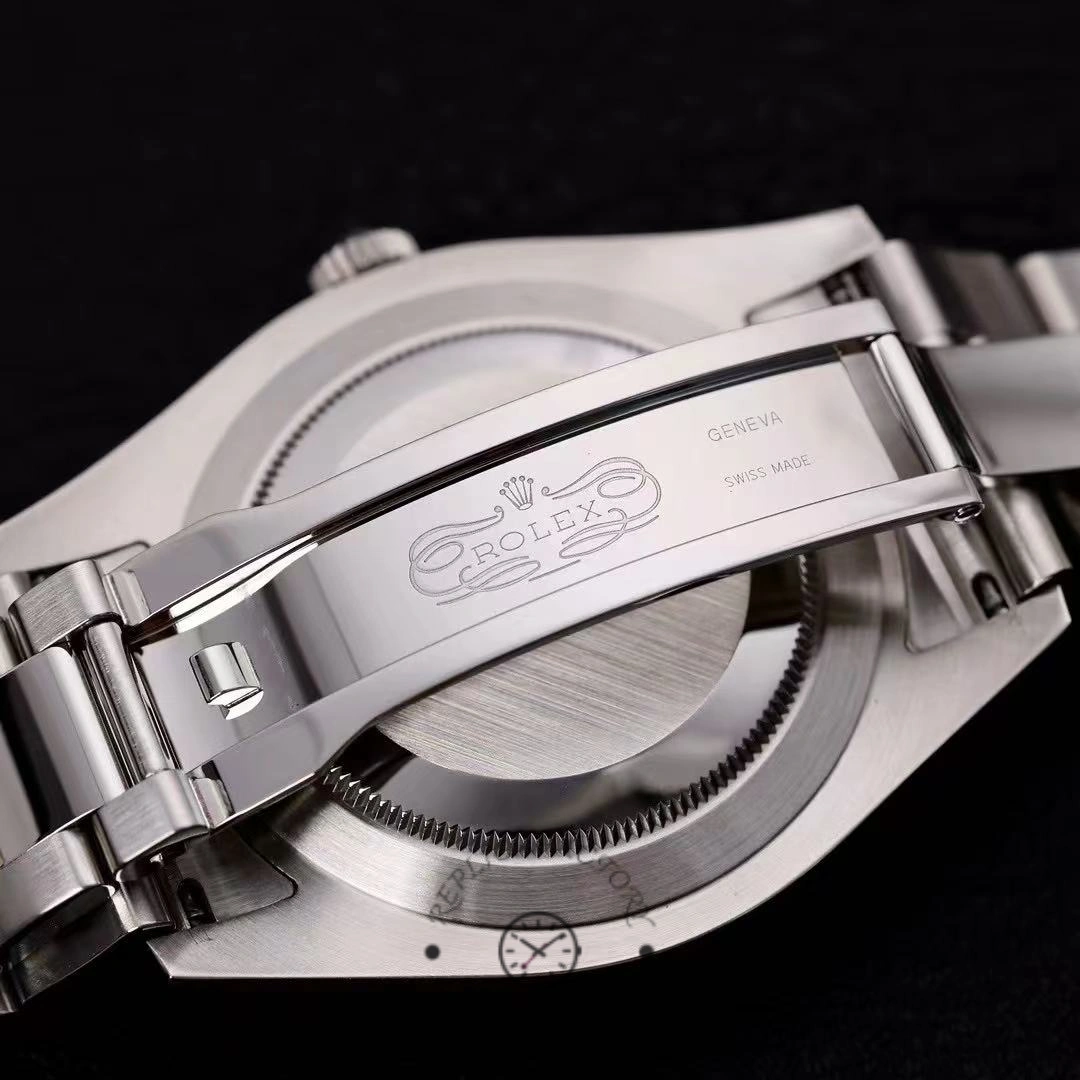 Rolex Datejust m126334 0005 Fluted Bezel Dark Rhodium Grey Dial 41MM Mens Replica Watch