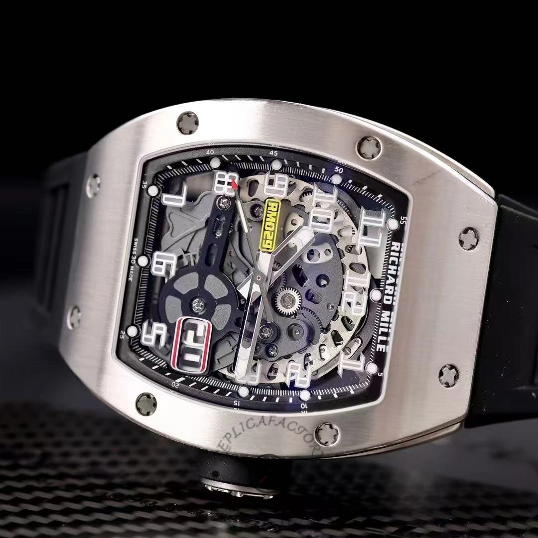 Richard Mille RM 029 Oversized Date Titanium Replica Watch