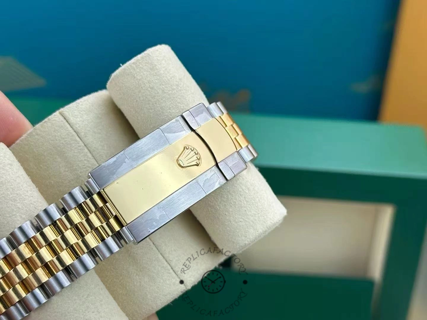 Rolex Datejust m126333 0020 Grey Dial Jubilee 41mm Two Tone Men's Watch