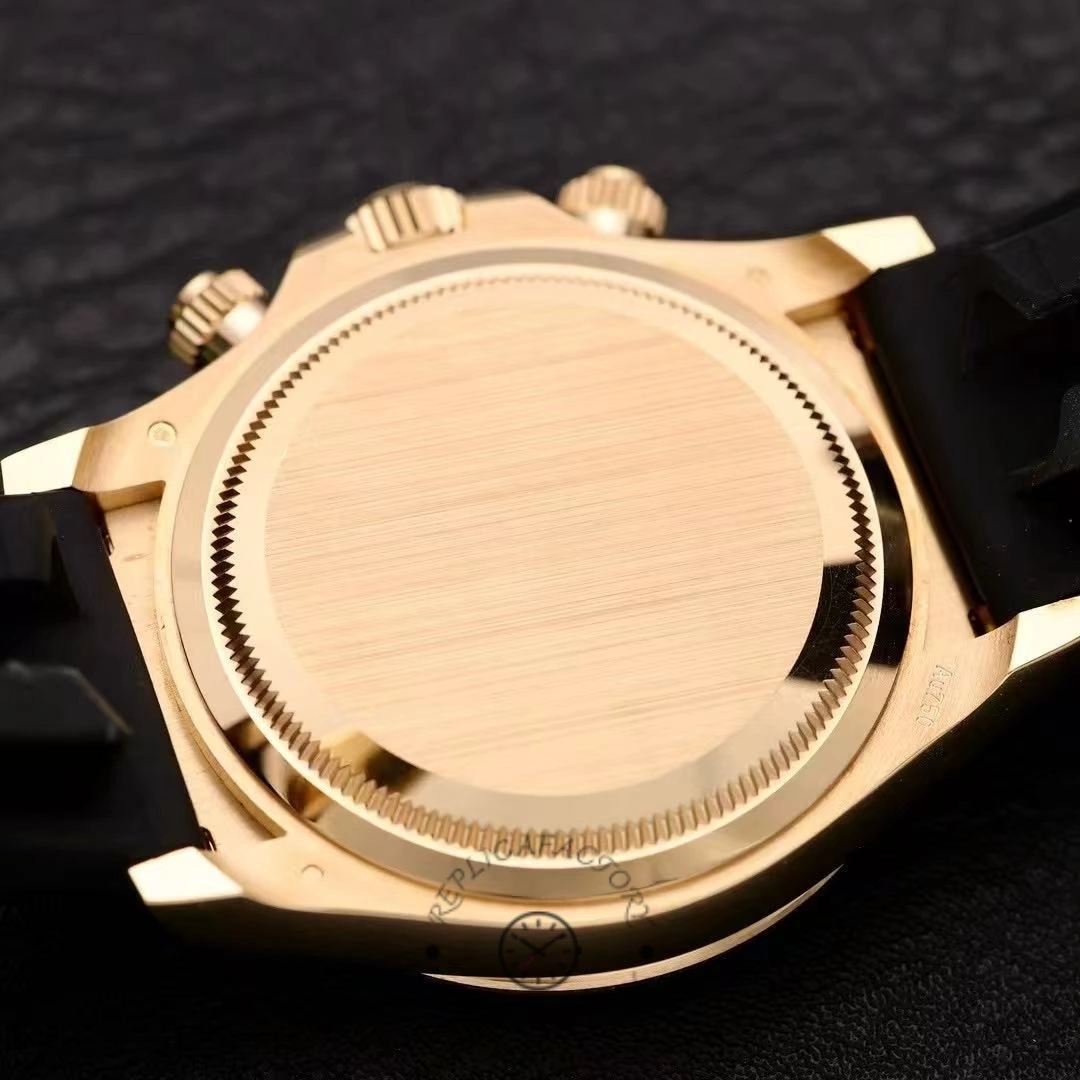 Rolex Cosmograph Daytona 40 Yellow Gold Balck Rubber m126518ln 0006