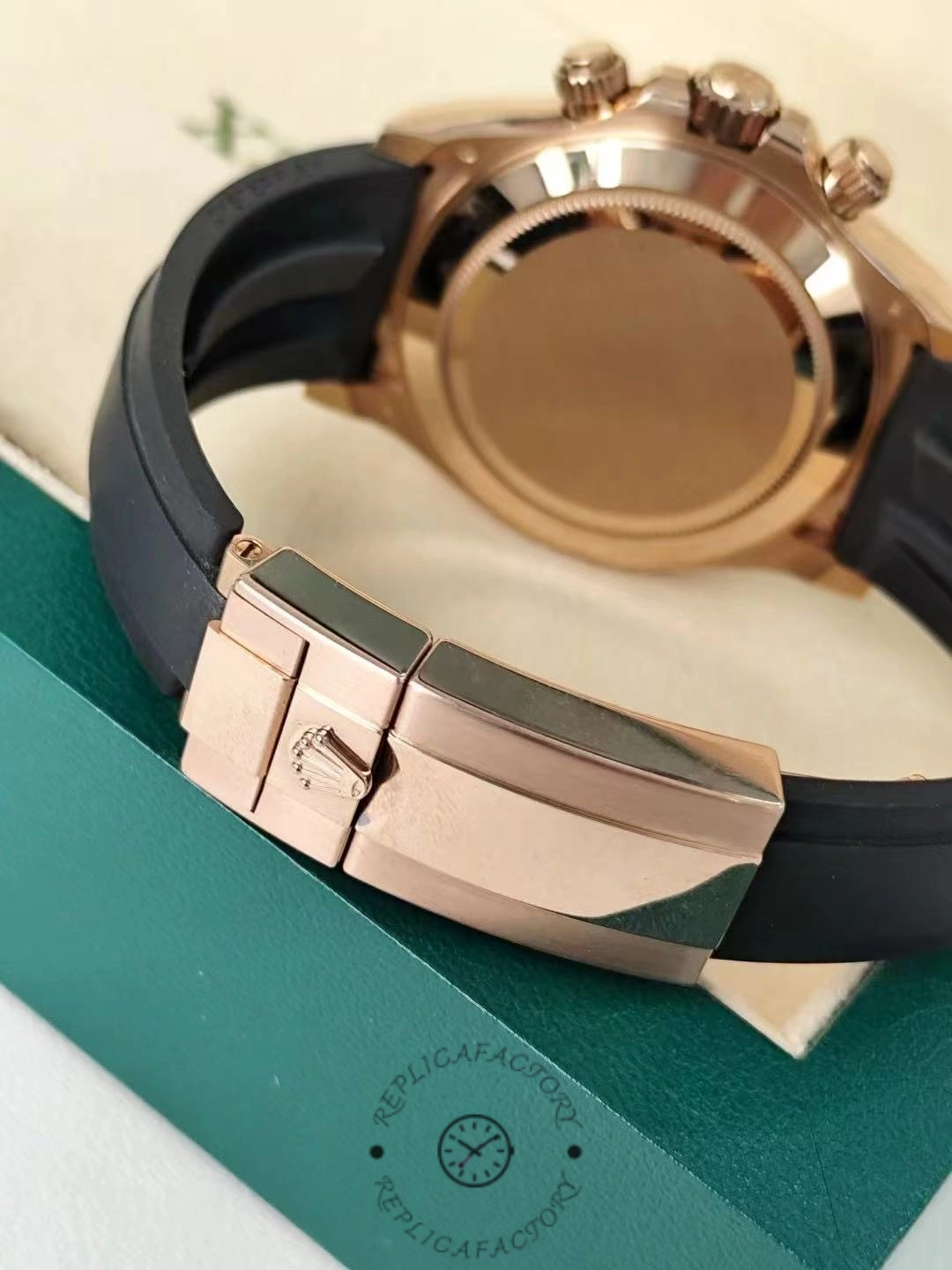 Rolex Cosmograph Daytona 116515LN Everose Gold Pink Dial 40mm Mens Replica Watch