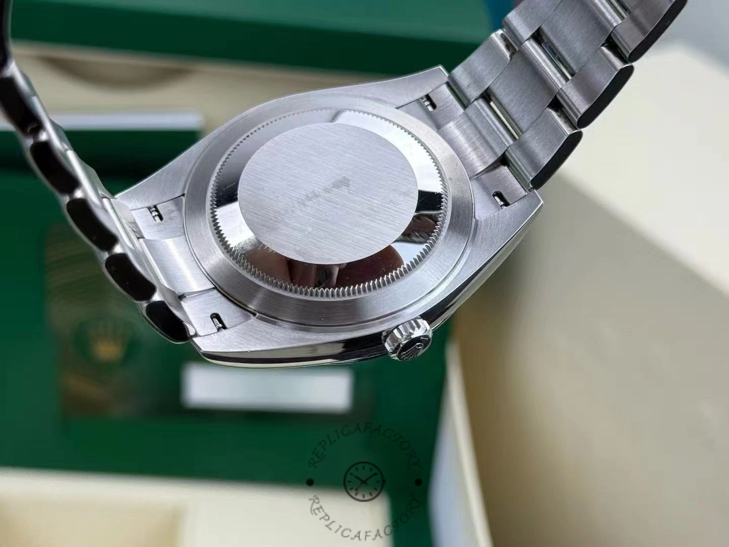 Rolex Datejust 41mm 126300-0001 Blue Dial Stainless Steel Oyster Bracelet Men's Replica Watch