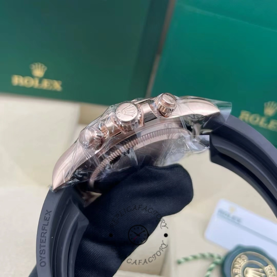 Rolex Daytona 126515LN 0006 Sundust 40mm Everose Gold Oysterflex