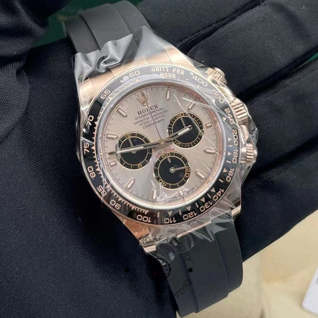 Rolex Daytona 126515LN 0006 Sundust 40mm Everose Gold Oysterflex