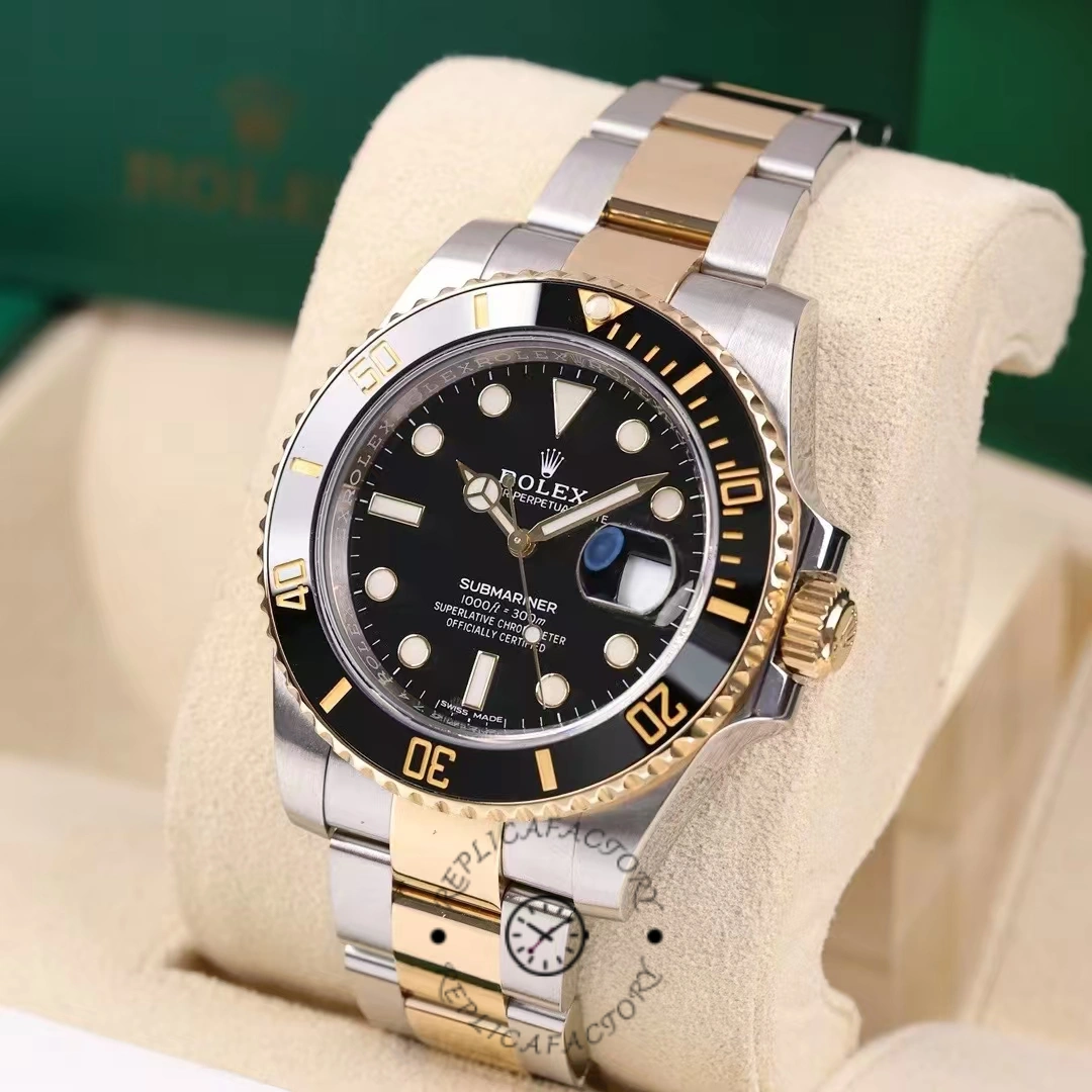 Rolex Submariner Date 116613 Stainless Steel Case Black Dial 40mm Mens Replica Watch