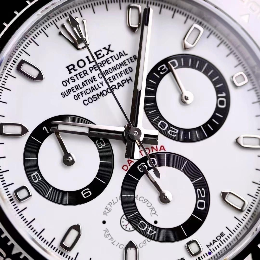 Rolex Cosmograph Daytona 116500LN Stainless Steel White Dial 40mm Mens Replica Watch