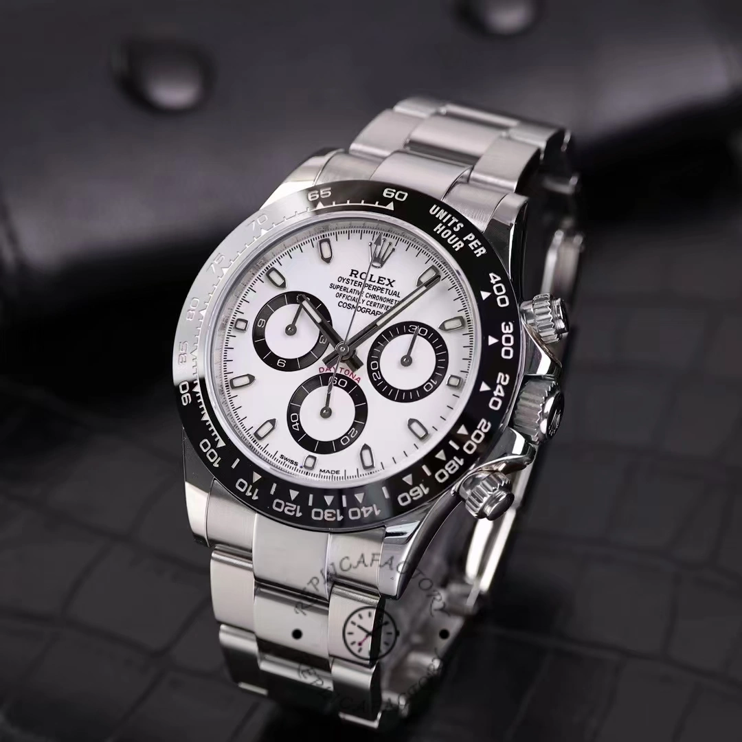 Rolex Cosmograph Daytona 116500LN Stainless Steel White Dial 40mm Mens Replica Watch