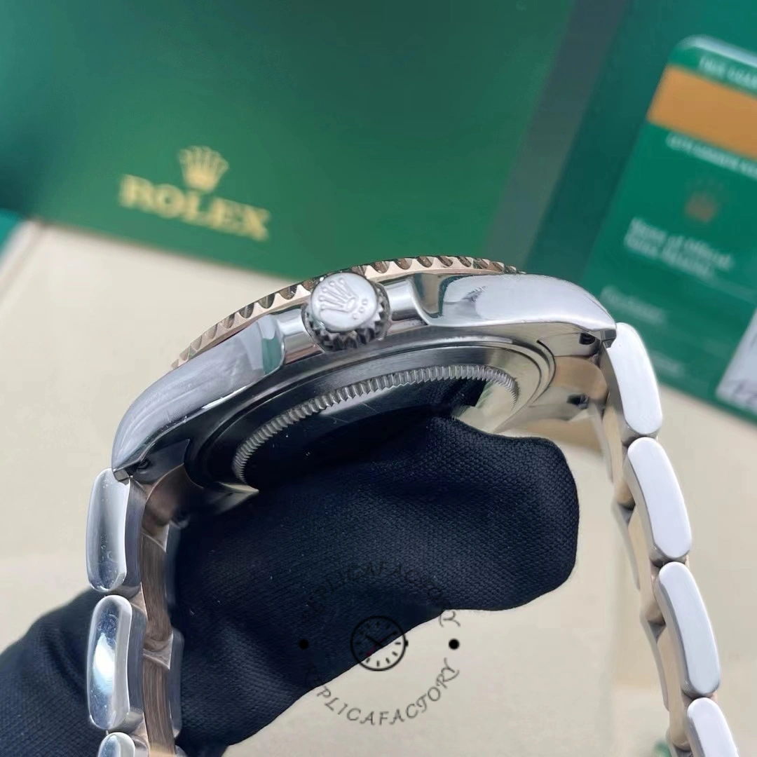 Rolex Yacht-Master 268621 Everose Bezel Chocolate Dial 37mm Unisex Replica Watch