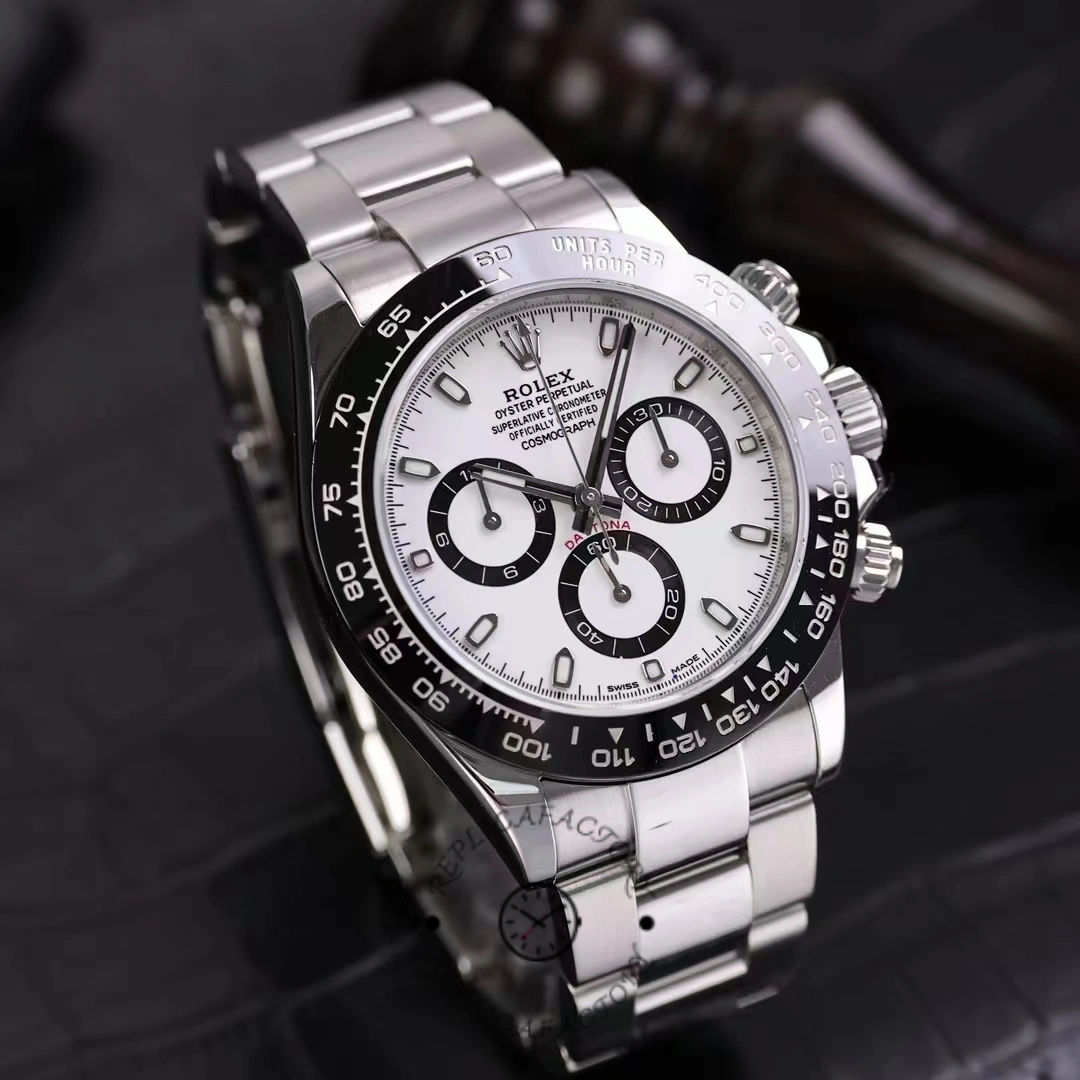 Rolex Cosmograph Daytona 116500LN Stainless Steel White Dial 40mm Mens Replica Watch