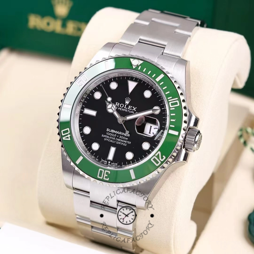 Rolex Submariner 126610LV Green Bezel Black Dial 41mm Mens Watch
