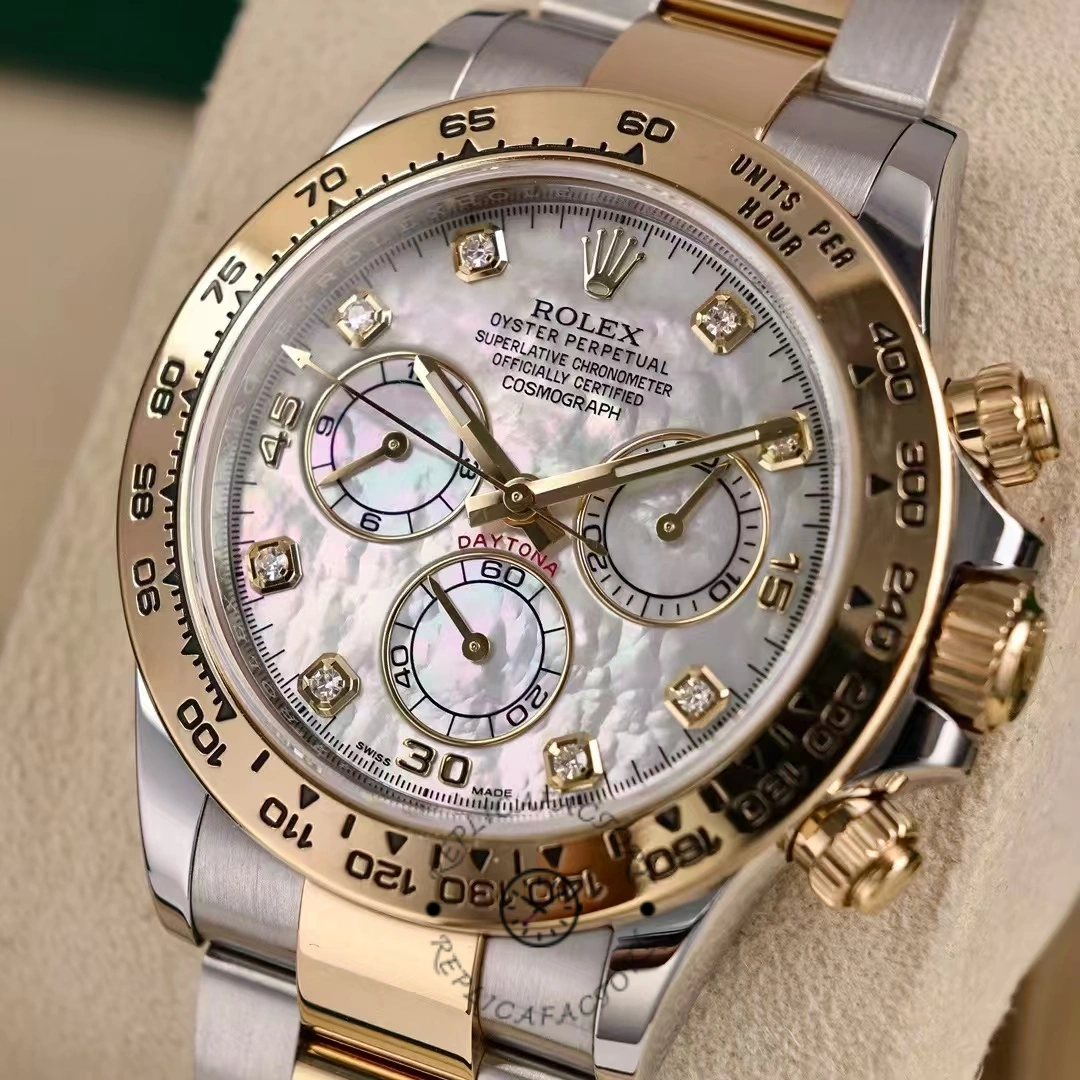Rolex Cosmograph Daytona 116503 White Mother Of Pearl Dial 40MM Mens Replica Watch