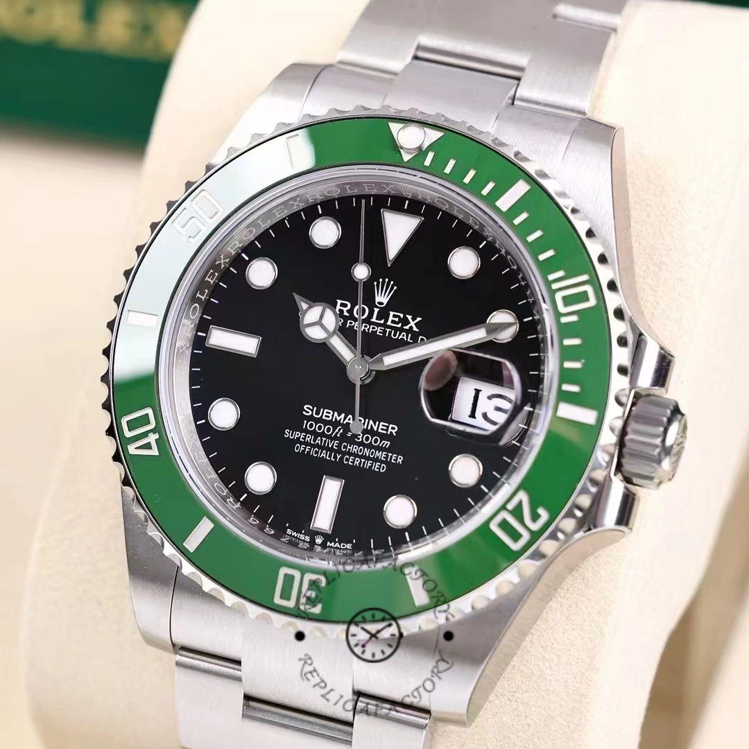 Rolex Submariner 126610LV Green Bezel Black Dial 41mm Mens Watch
