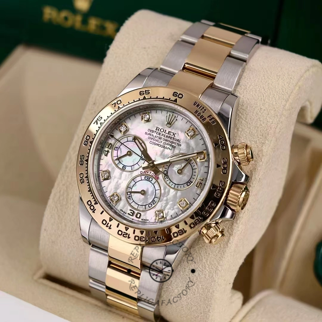Rolex Cosmograph Daytona 116503 White Mother Of Pearl Dial 40MM Mens Replica Watch