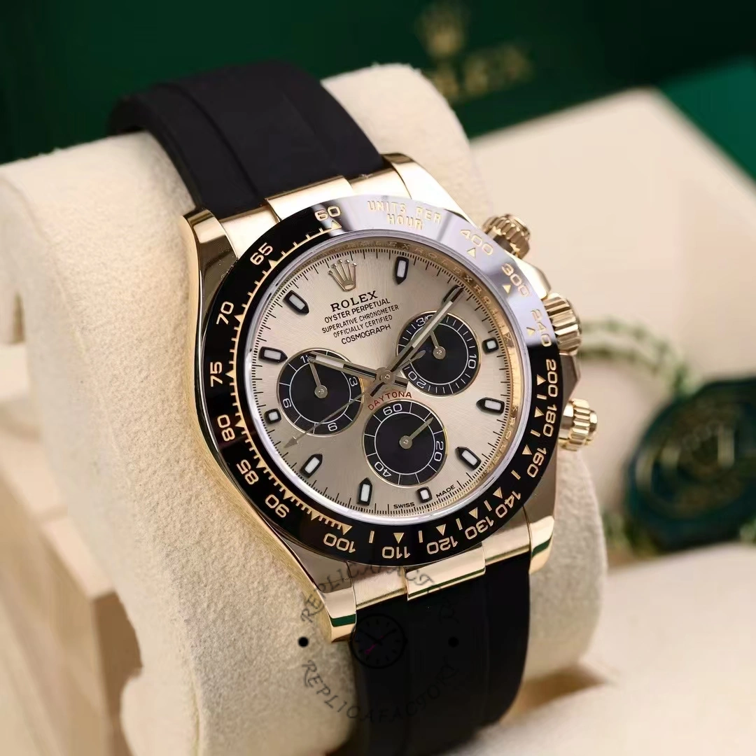 Rolex Daytona 116518LN Yellow Gold Champagne Dial 40mm Mens Replica Watch