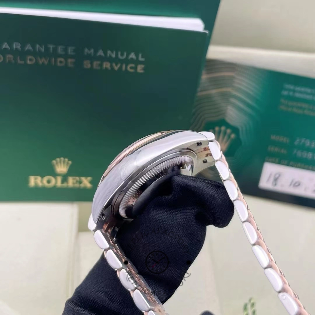 Rolex Datejust 28 Oystersteel and Everose Gold m279381rbr 0027 Women's Watch