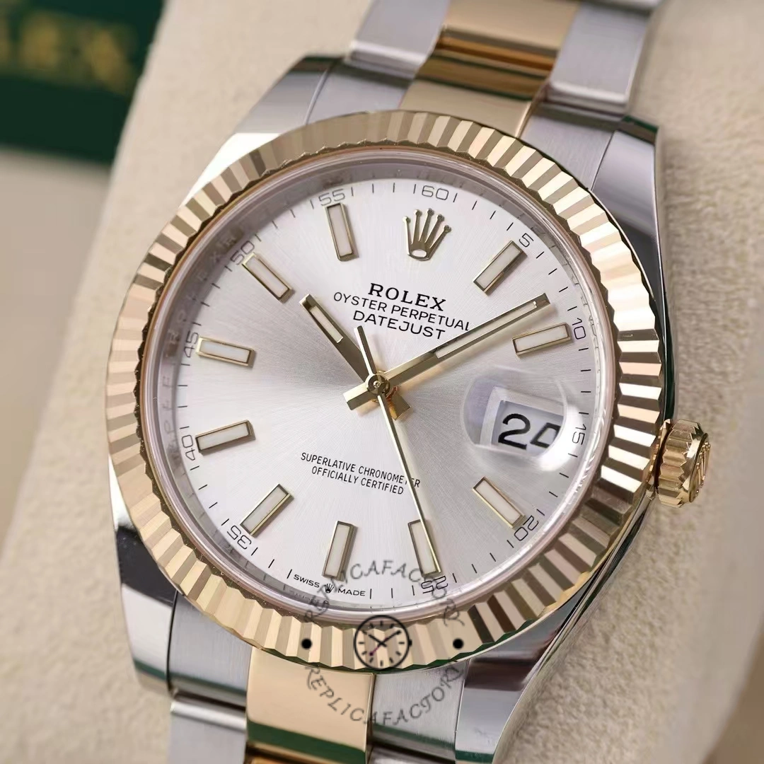 Rolex Datejust 41 Oystersteel Silver Dial M126333 0001 Men's Watch