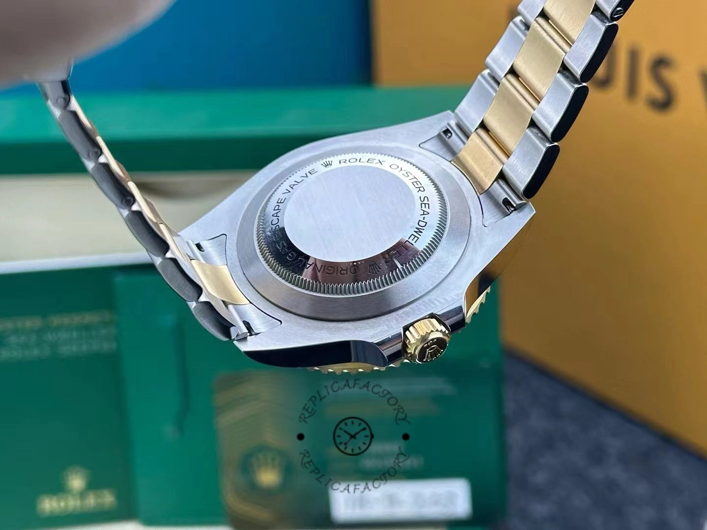 Rolex Sea Dweller Black Dial Oyster Bracelet 126603 0001 Men's Watch