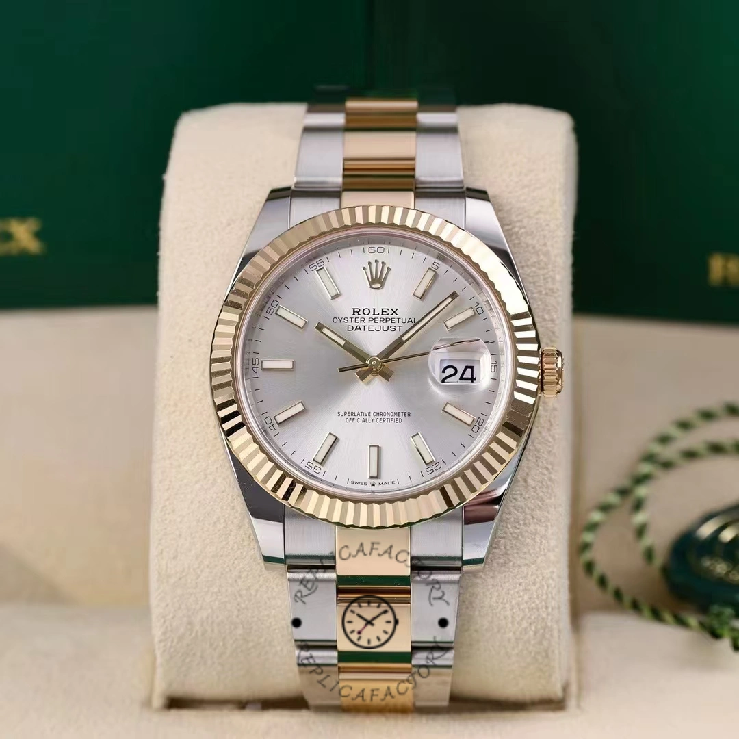 Rolex Datejust 41 Oystersteel Silver Dial M126333 0001 Men's Watch