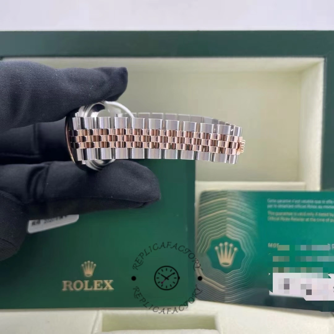 Rolex Datejust 28 Oystersteel and Everose Gold m279381rbr 0027 Women's Watch