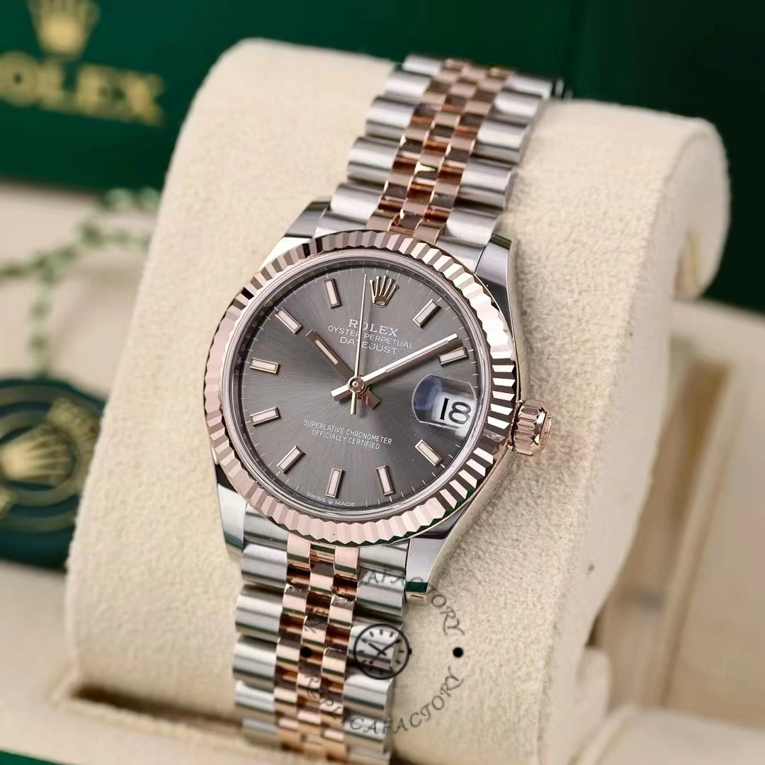 Rolex Datejust 31 Two Tone Fluted Slate Jubilee 278271 0018