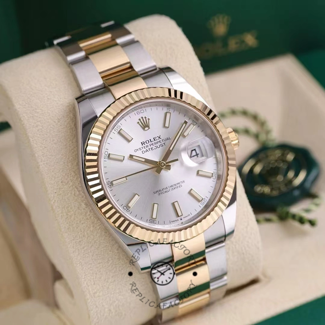 Rolex Datejust 41 Oystersteel Silver Dial M126333 0001 Men's Watch