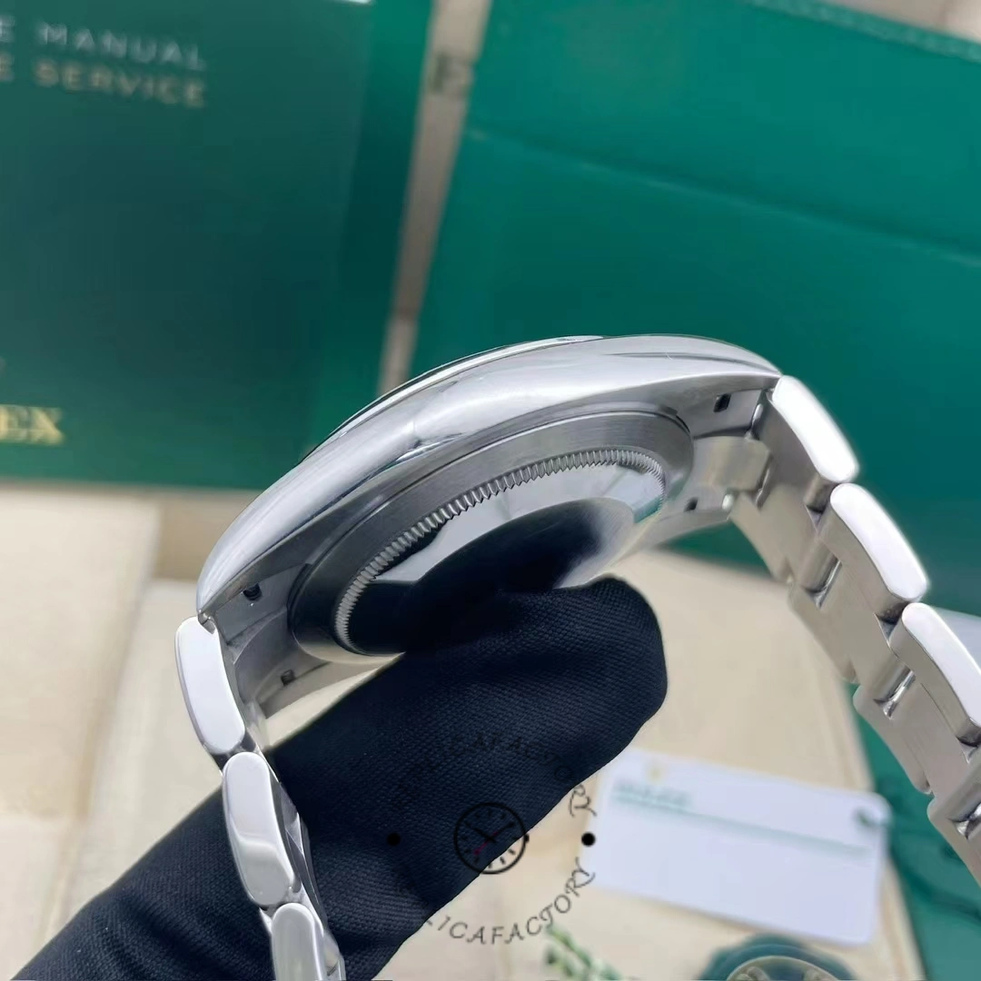 Rolex Datejust 41mm Black Index Oyster Stainless Steel 126300 0011 Men's Watch