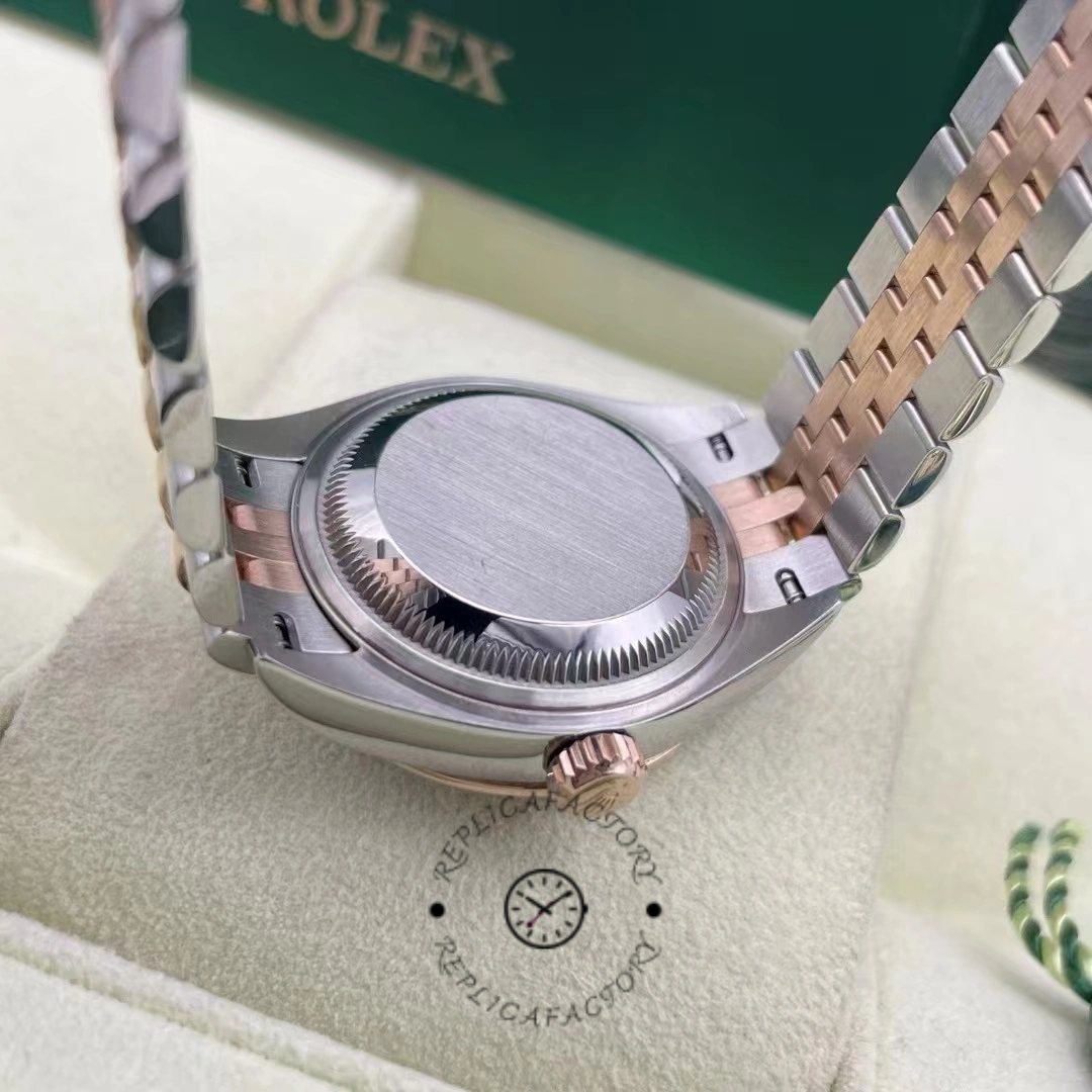 Rolex Datejust 28 Oystersteel and Everose Gold m279381rbr 0027 Women's Watch