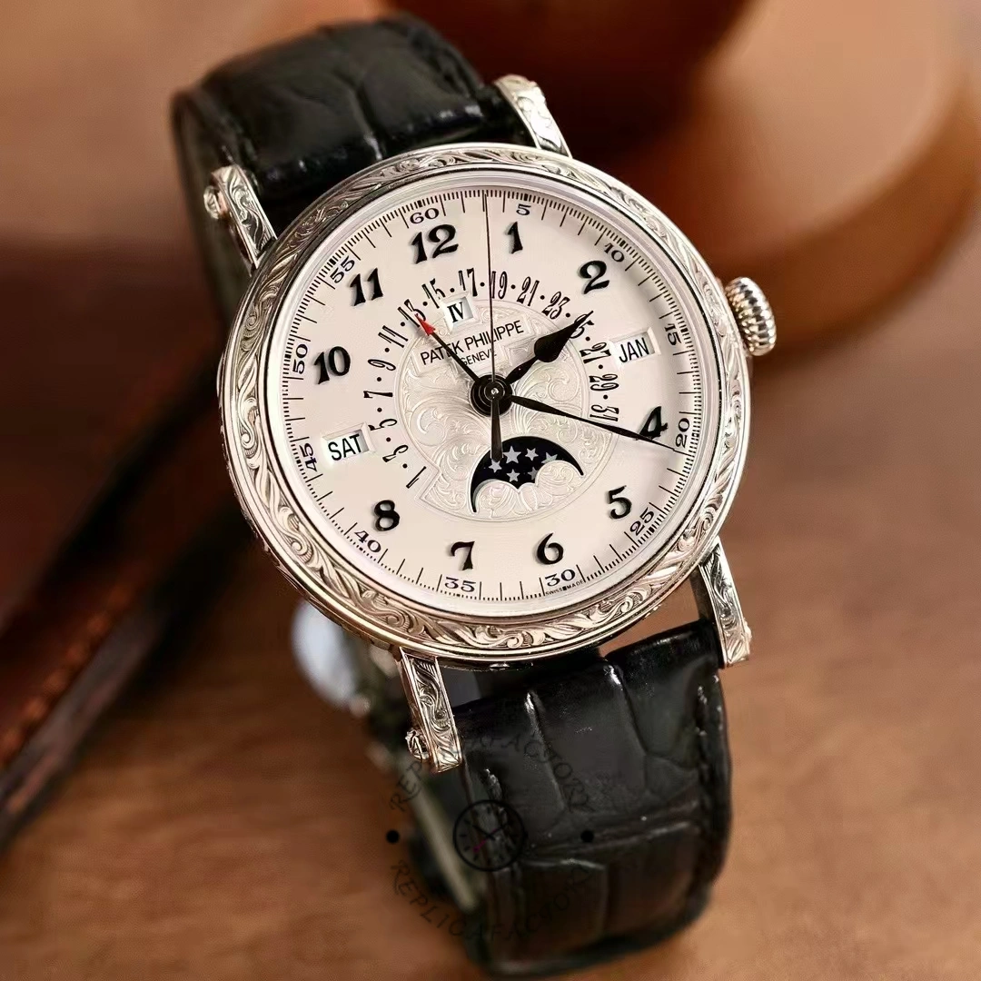 Patek Philippe Grand Complications 5160 500G 001 38mm Unisex Replica Watch