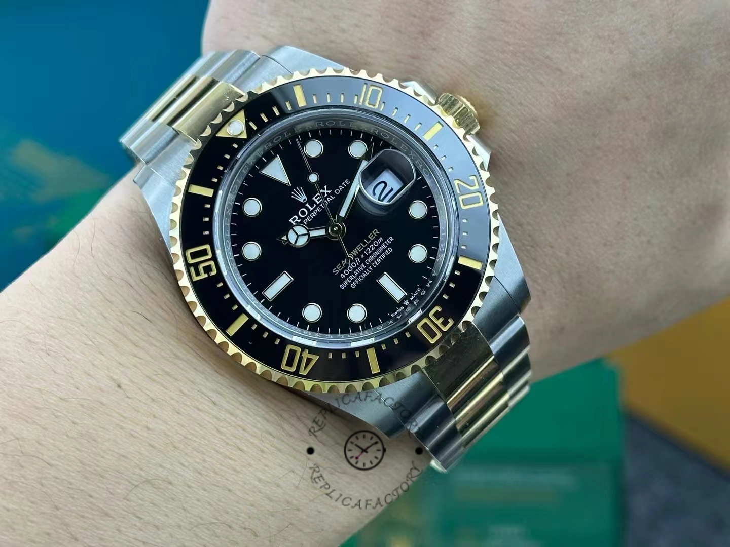 Rolex Sea Dweller Black Dial Oyster Bracelet 126603 0001 Men's Watch