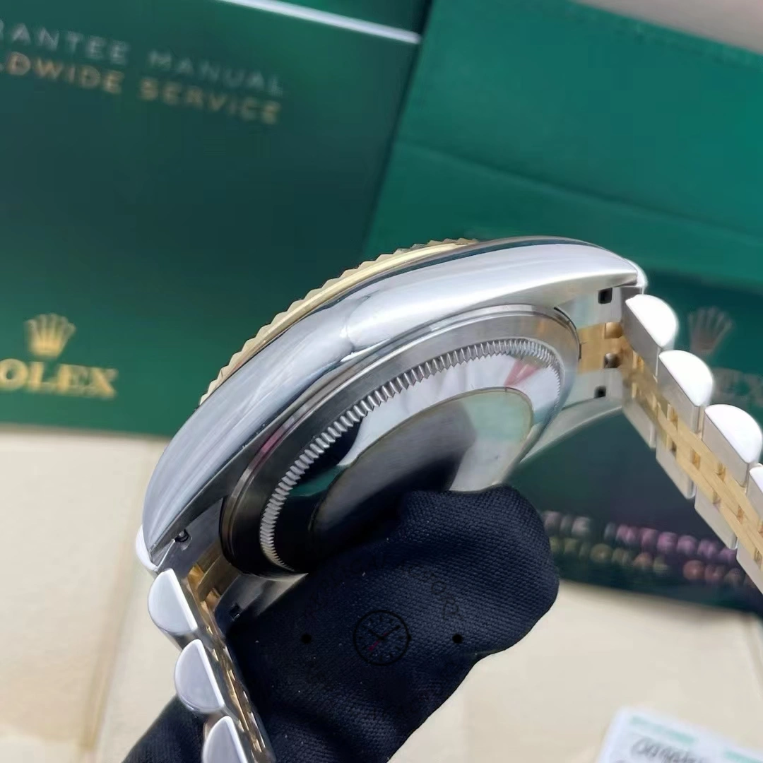Rolex Sky-Dweller 326933 Stainless Steel Yellow Gold Black Dial 42MM Mens Replica Watch