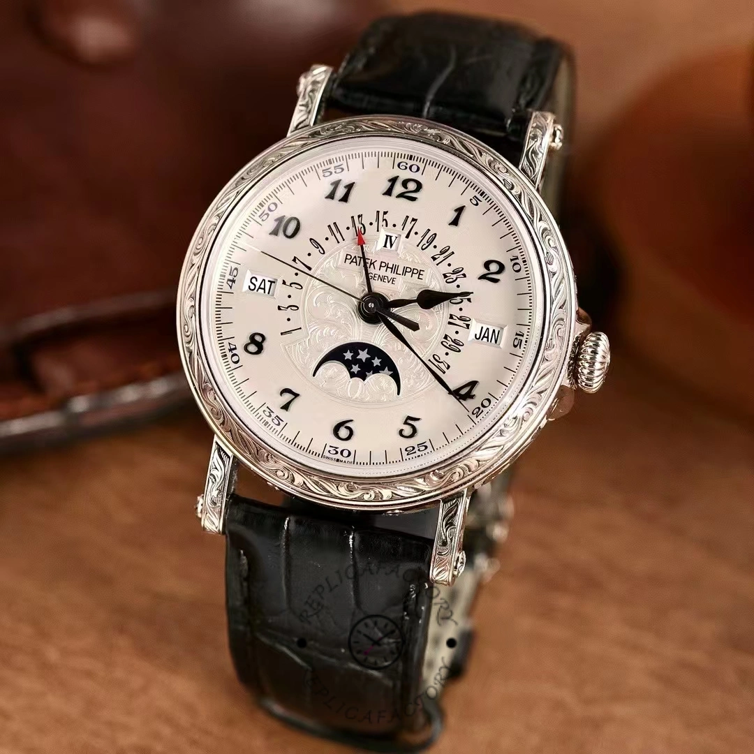 Patek Philippe Grand Complications 5160 500G 001 38mm Unisex Replica Watch