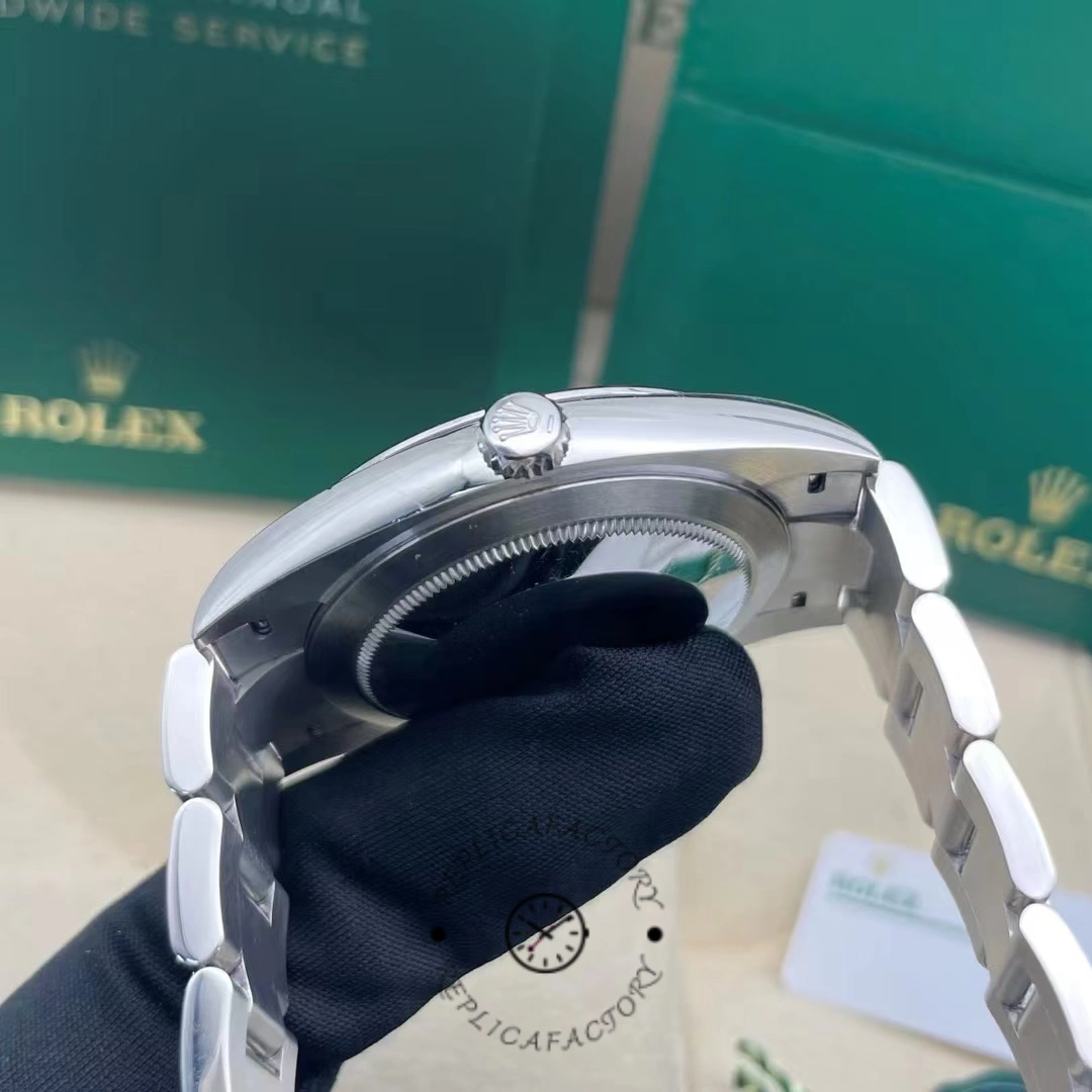 Rolex Datejust 41mm Black Index Oyster Stainless Steel 126300 0011 Men's Watch