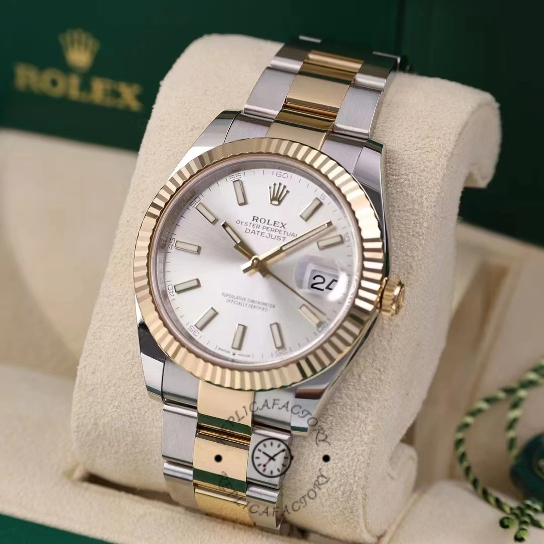 Rolex Datejust 41 Oystersteel Silver Dial M126333 0001 Men's Watch