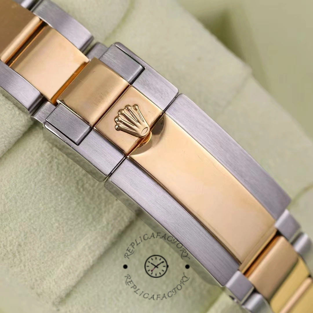 Rolex Daytona 116523 Steel Yellow Gold Blue Racing Dial 40mm Mens Replica Watch