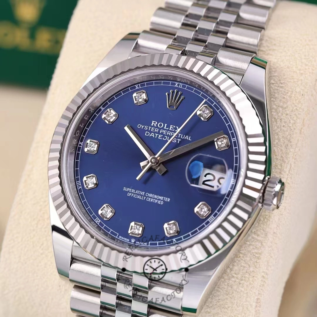 Rolex Datejust 41 White Gold Blue Dial 126334 0016